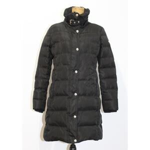 Michael Kors Long Down Black Puffer Parka Coat Women’s L